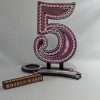 Number 5 stand for 5th birthday or 5 year celebration or 5 year anniversaries