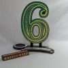 Number 6 stand for 6th birthday or 6 year celebration or 6 year anniversaries