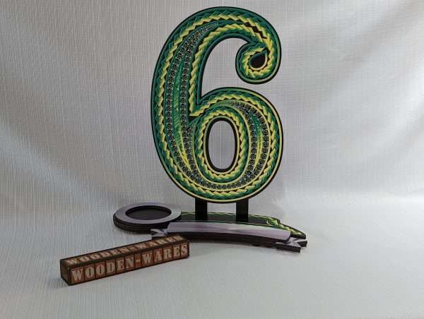 Number 6 stand for 6th birthday or 6 year celebration or 6 year anniversaries