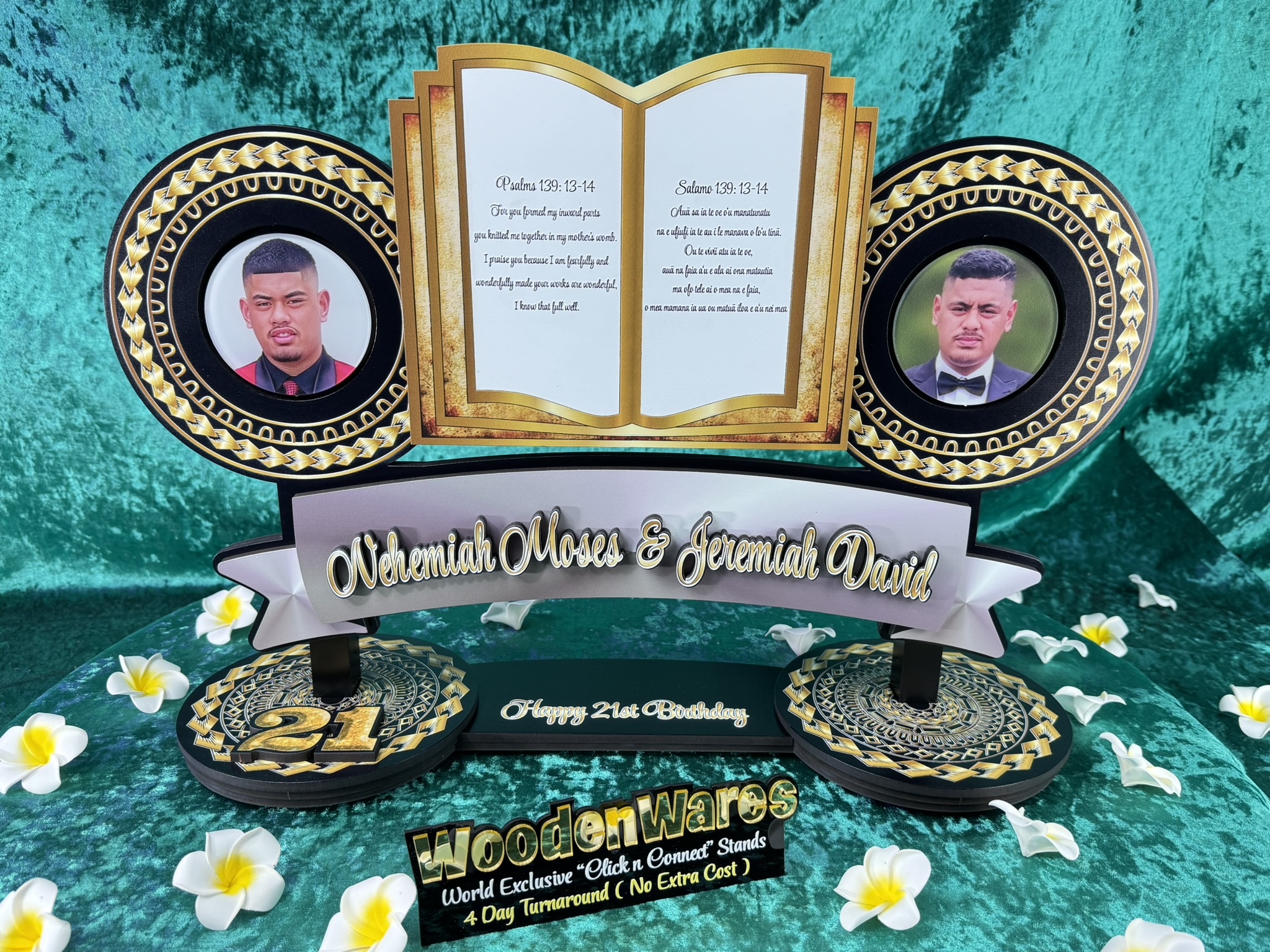 The Bible Twins – from $520