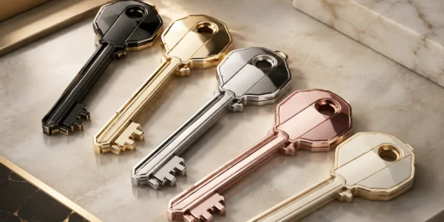Blog 86 3D Birthday Key Custom Colour