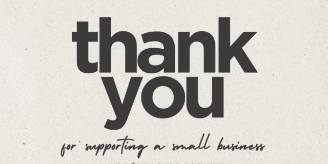 Beige Aesthetic Neutral Minimalist Business Thank You Card